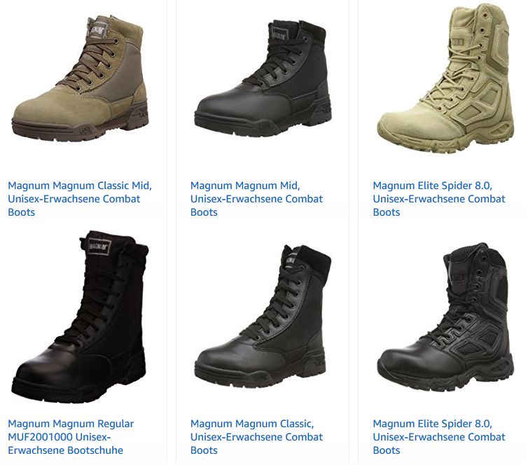 Magnum Combat Boots