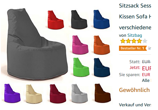 Sitzsessel von Sitzbag