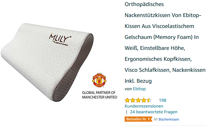 das ist ein Bücherkissen