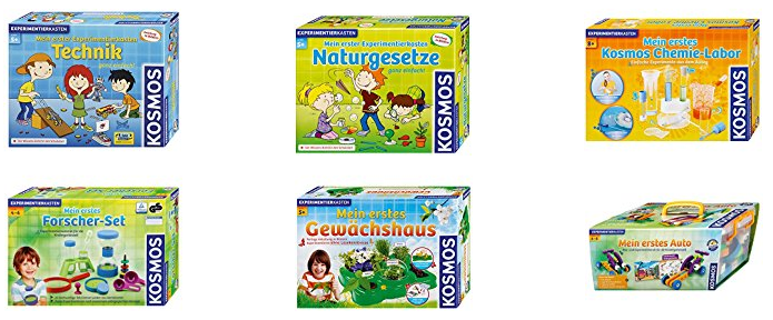 Mein erster Experimentierkasten Geschenkidee für Kinder von Kosmos