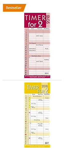 Timer for 2 Familienplaner & Wandkalender