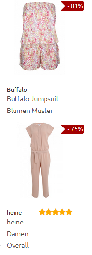Jumpsuits billig