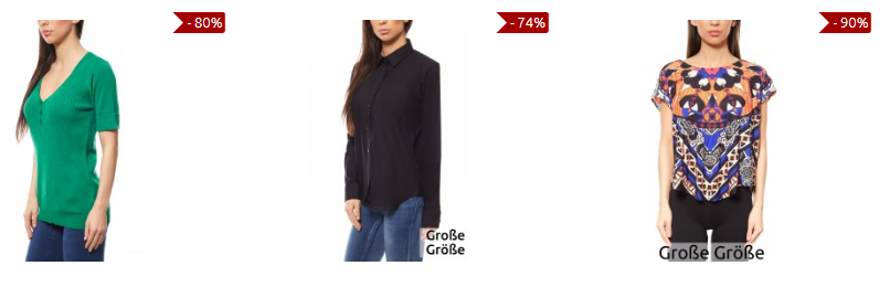 Blusen & Shirts für Frauen bei Outlet46