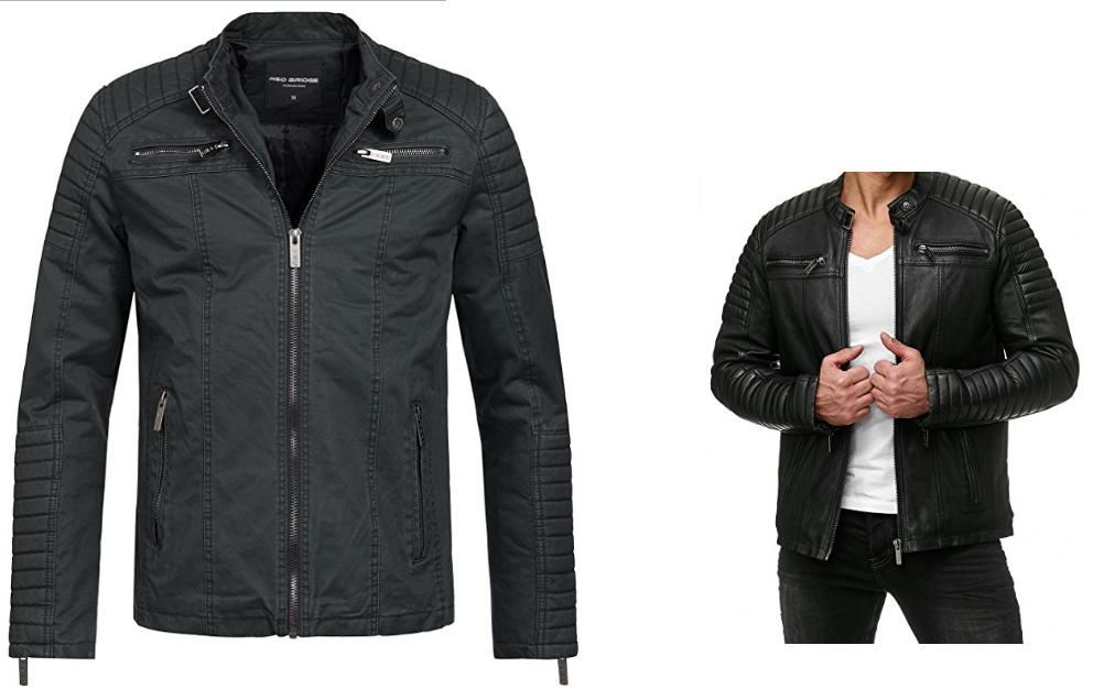 Redbridge Lederjacke & Übergangsjacke im Bikerstil