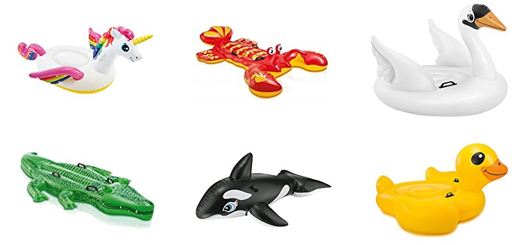 Schwimmtiere von Intex