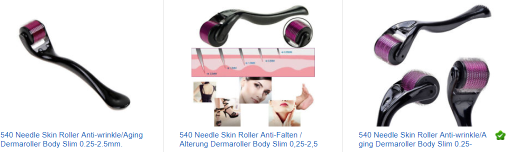 540 Needle Skin Roller