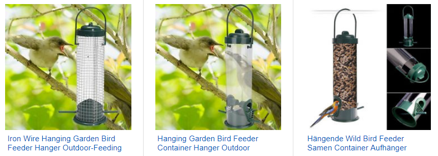 Bird Feeder - Vogelfutterstation für den Garten als Gadget