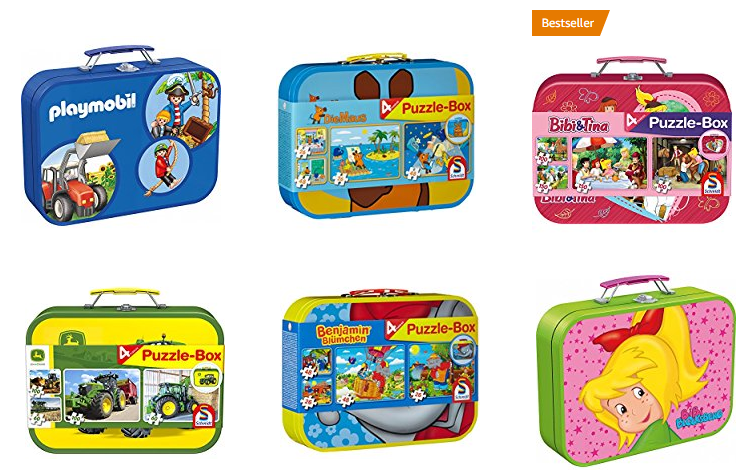 Schmidt Spiele Puzzle Metallkoffer
