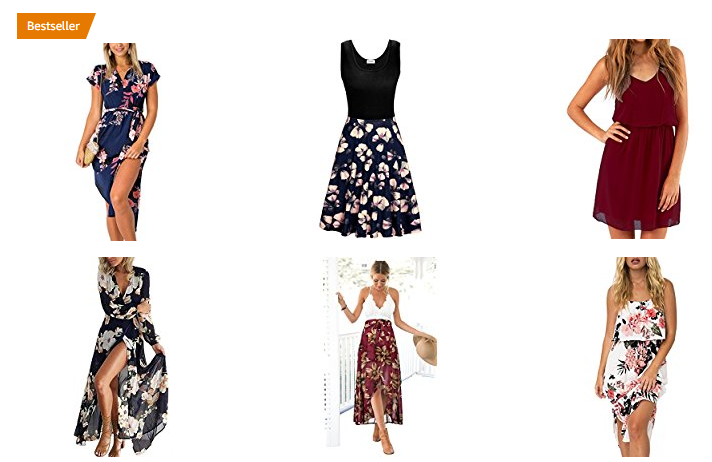 Sommerkleider für Damen bei Amazon