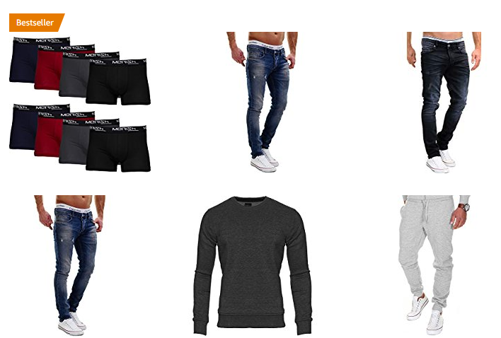 Merish Kleidung reduziert im Sale bei Amazon