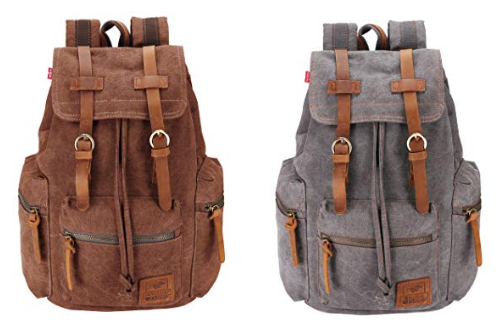 BESTOPE Canvas-Vintage-Rucksack