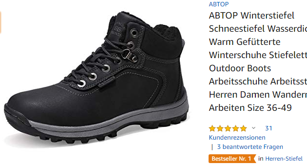ABTOP Winterstiefel 