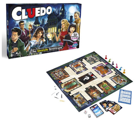 Hasbro Spiele 38712398 - Cluedo Familienspiel