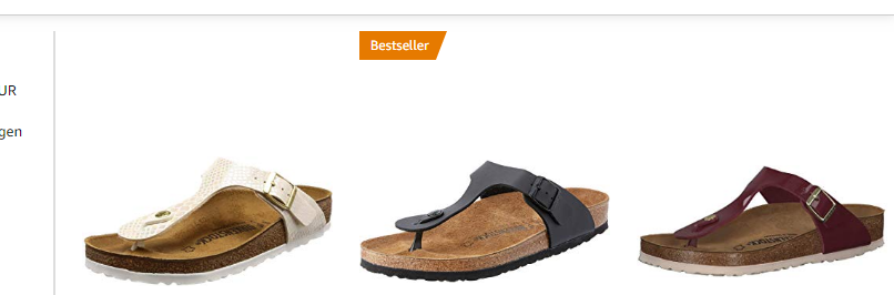 Amazon Angebote - BIRKENSTOCK Damen Gizeh Birko-Flor