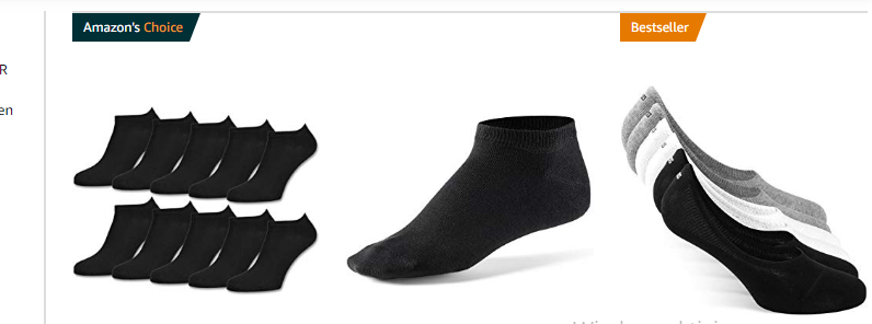 Amazon Angebote - Sneaker Socken Herren